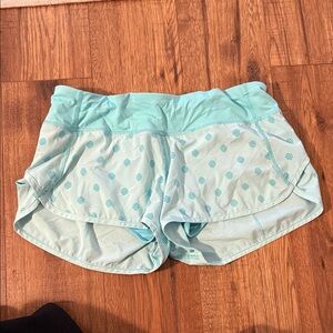 lululemon athletica Light Blue Athletic Shorts